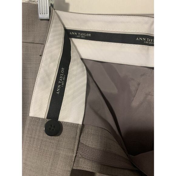 Ann Taylor Pants Gray Wool Blend Womens SIze 10 Casual Workwear Office - Picture 4 of 5